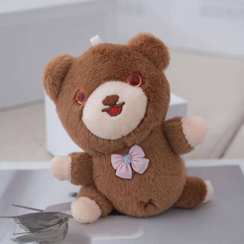 Bear Plush Lovable Doll Keychain Colorful Backpack Decoration Soft And Huggable For All Ages StyleD
Bear Plush Lovable Doll Keychain Colorful Backpack Decoration Soft And Huggable For All Ages StyleD