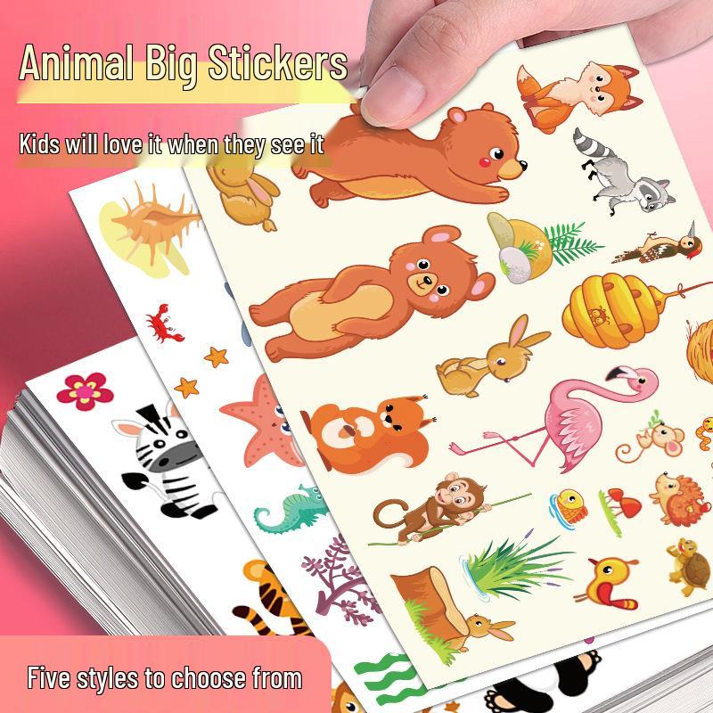 Large Creative Small Animal Self-Adhesive Stickers for Kids Diaries & Toys 2 Sets Animal Collection D (Large Size)
Large Creative Small Animal Self-Adhesive Stickers for Kids Diaries & Toys 2 Sets Animal Collection D (Large Size)