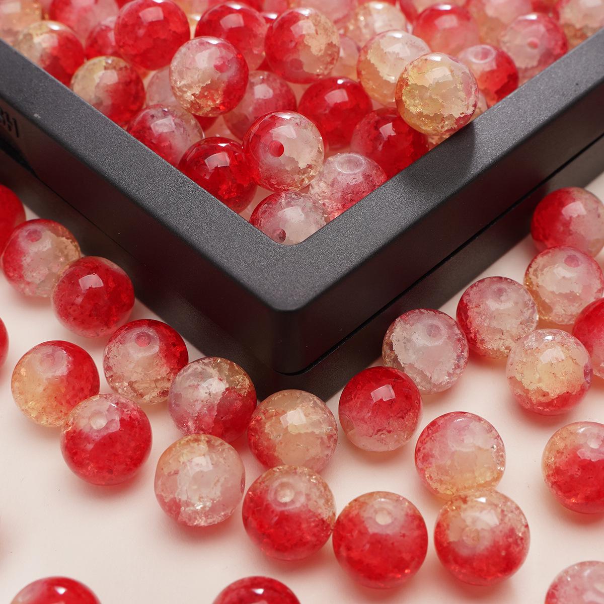 Браслет из потрескивающегося биколорного бисера, аксессуары для изготовления украшений своими руками 10mm, Approx. 1.5mm hole, 20 pcs/pack
Браслет из потрескивающегося биколорного бисера, аксессуары для изготовления украшений своими руками 10mm, Approx. 1.5mm hole, 20 pcs/pack