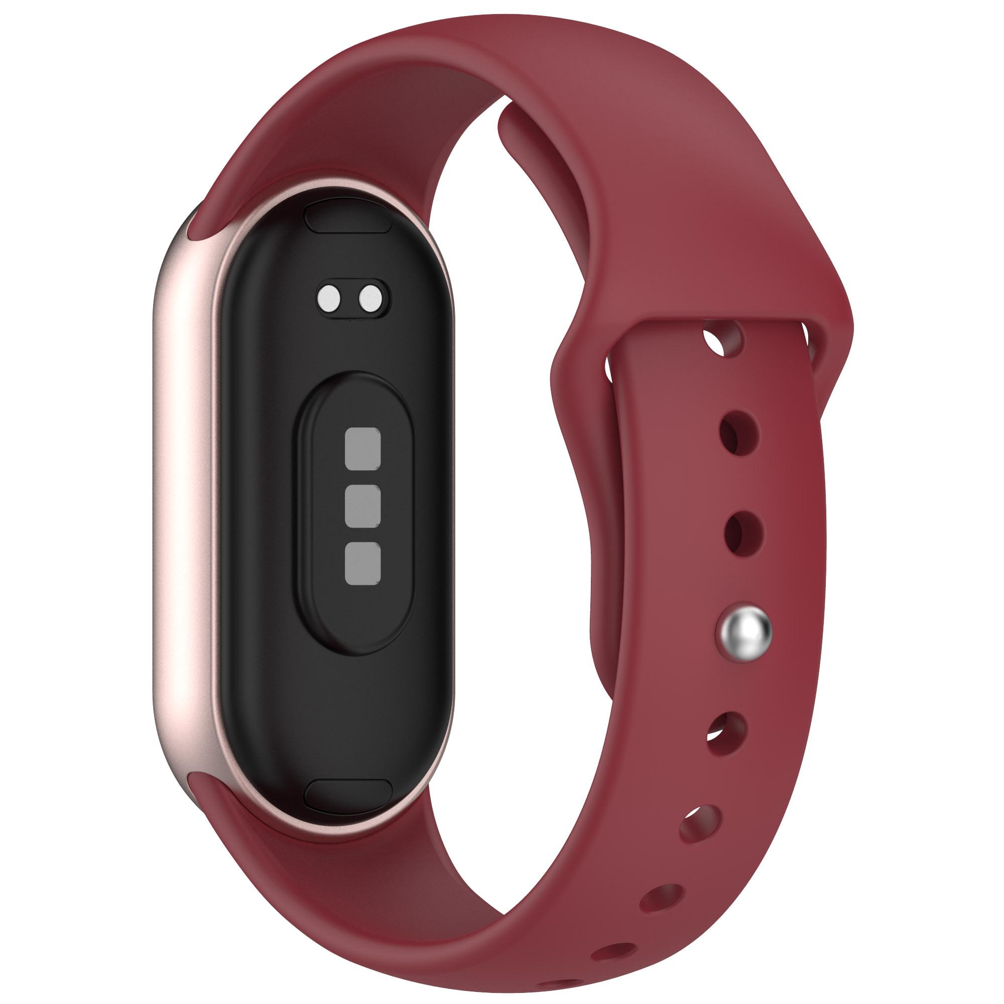 Ремінець для Xiaomi Smart Band 10 NFC/10/9 NFC/9/8 NFC/8 Силіконовий ремінець на зап ястя із застібкою-метеликом Wine Red
Ремінець для Xiaomi Smart Band 10 NFC/10/9 NFC/9/8 NFC/8 Силіконовий ремінець на зап ястя із застібкою-метеликом Wine Red