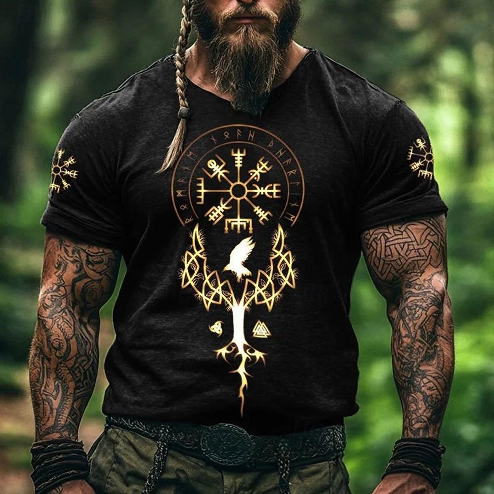 Men s Viking T Shirt Short Sleeve T shirt 3D Print Crew Neck Shirt Fashion Ethnic Street Casual Daily Black 1 Black 3 Black Summer Spring All XL
Men s Viking T Shirt Short Sleeve T shirt 3D Print Crew Neck Shirt Fashion Ethnic Street Casual Daily Black 1 Black 3 Black Summer Spring All XL