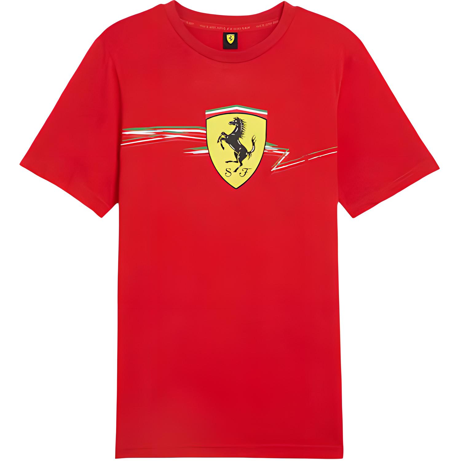 Puma Race Big Shield Logo Fashion Round Neck Short Sleeve Regular T-Shirt Men T-Shirts Red 627055-02 L
Puma Race Big Shield Logo Fashion Round Neck Short Sleeve Regular T-Shirt Men T-Shirts Red 627055-02 L