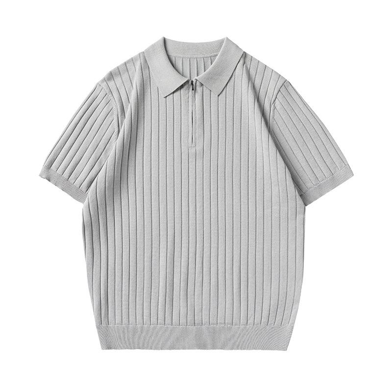 Mu Qiu Menswear | Summer 2026 Old Money Style Lapel Half-Zip Short-Sleeve Polo Shirt Men s Loose Knitwear M (50-60 kg)
Mu Qiu Menswear | Summer 2026 Old Money Style Lapel Half-Zip Short-Sleeve Polo Shirt Men s Loose Knitwear M (50-60 kg)