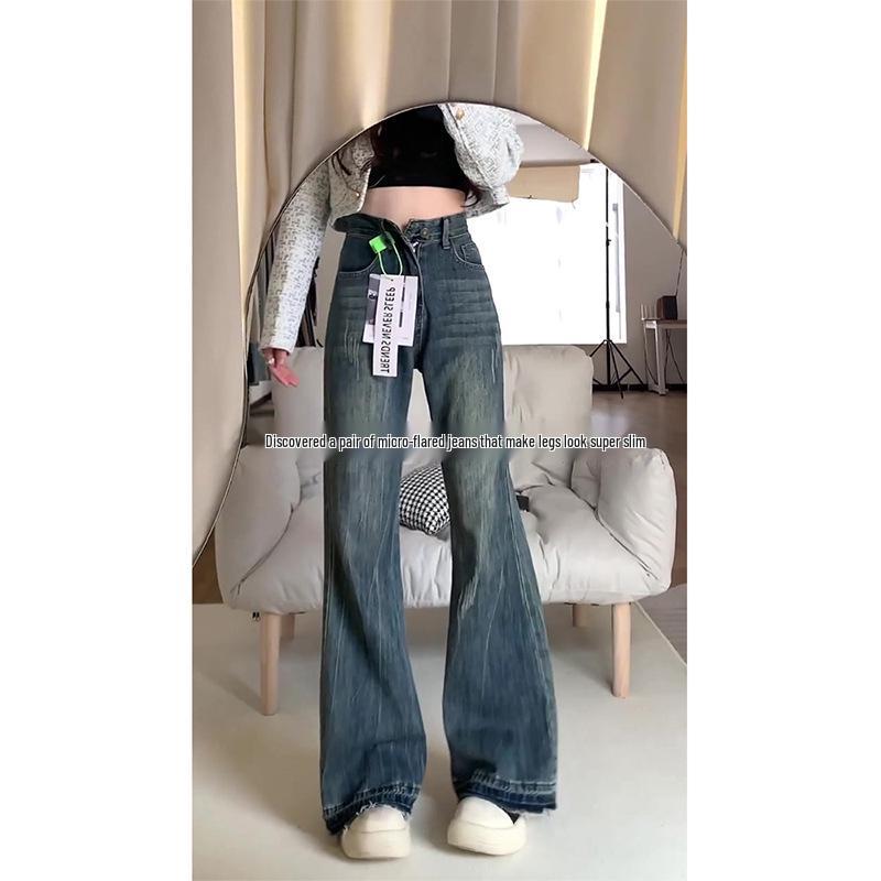 Plus Size Women s High Waist Retro Flare Jeans – Loose Fit, Non-Clinging, Autumn Style S
Plus Size Women s High Waist Retro Flare Jeans – Loose Fit, Non-Clinging, Autumn Style S