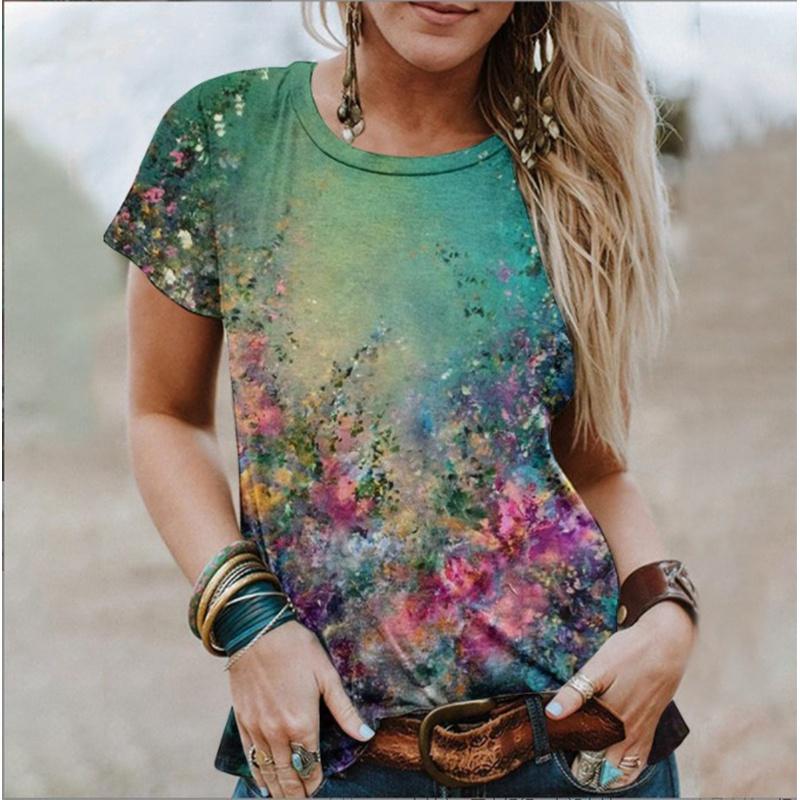 Новая женская футболка с принтом, 3D-принт, тай-дай, звезда, луна, женская уличная одежда, футболка с коротким рукавом, футболка в стиле Харадзюку 6XL
Новая женская футболка с принтом, 3D-принт, тай-дай, звезда, луна, женская уличная одежда, футболка с коротким рукавом, футболка в стиле Харадзюку 6XL