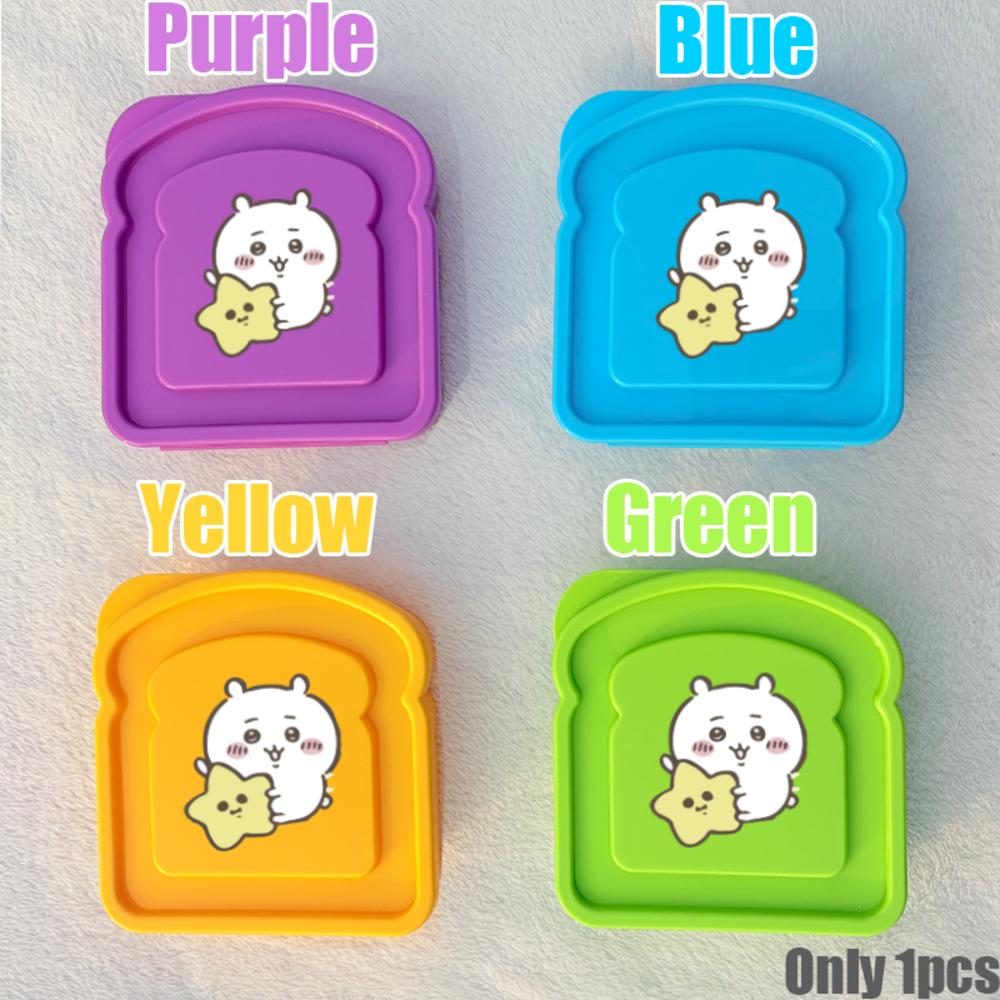 Nanka Chiisakute Kawaii Yatsu Sandwich Containers Lunch Box Chiikawa Usagi Flip Cover Toast Box Hachiware Reusable Lunch Case Only green 1pcs
Nanka Chiisakute Kawaii Yatsu Sandwich Containers Lunch Box Chiikawa Usagi Flip Cover Toast Box Hachiware Reusable Lunch Case Only green 1pcs