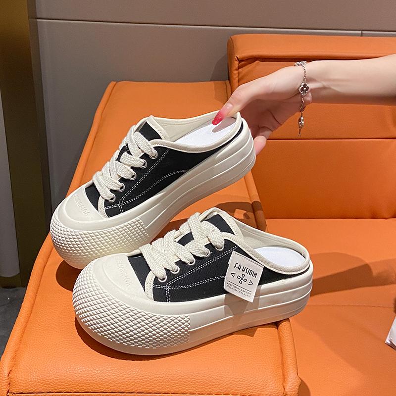 CRLAYDK женские парусиновые мюли на платформе модные кроссовки повседневные слипоны повседневные шлепанцы комфортная обувь для ходьбы увеличивающая рост 37
CRLAYDK женские парусиновые мюли на платформе модные кроссовки повседневные слипоны повседневные шлепанцы комфортная обувь для ходьбы увеличивающая рост 37