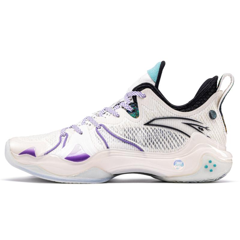 COURTMAN X ANTA Shock Wave 4 Pro Basketball Shoes Men s Low top White Purple Sneakers 112241111-6 40
COURTMAN X ANTA Shock Wave 4 Pro Basketball Shoes Men s Low top White Purple Sneakers 112241111-6 40
