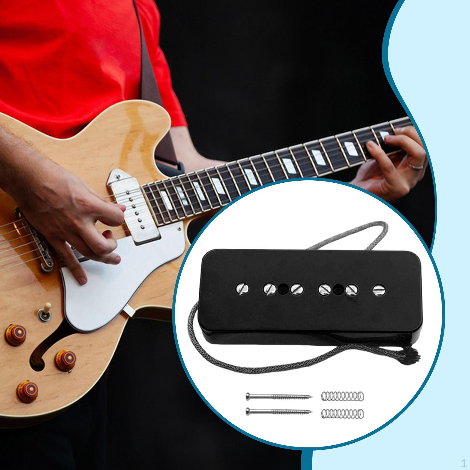 soapbar Type Pickup for Electric Guitar, Easy to Install, Professional Accessory Black Neck
soapbar Type Pickup for Electric Guitar, Easy to Install, Professional Accessory Black Neck