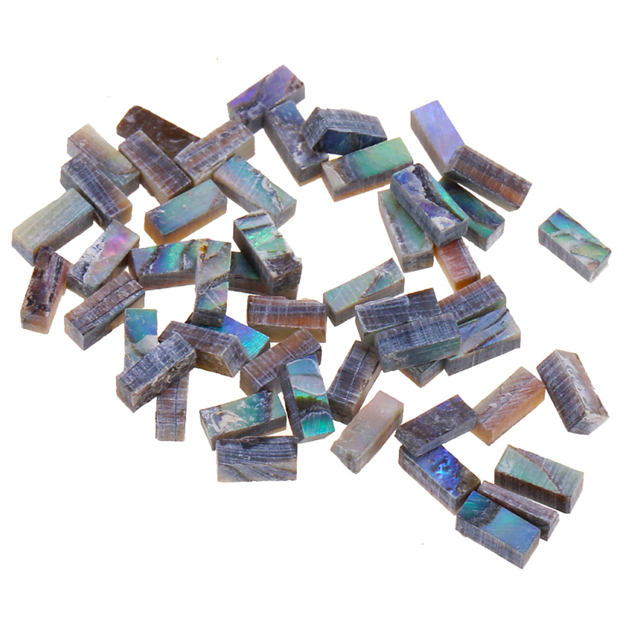 Musiclily Pro Natural Paua Abalone Guitar Purfling Inlay Avalon of 1.6x1.3x4mm (Set 100)
Musiclily Pro Natural Paua Abalone Guitar Purfling Inlay Avalon of 1.6x1.3x4mm (Set 100)