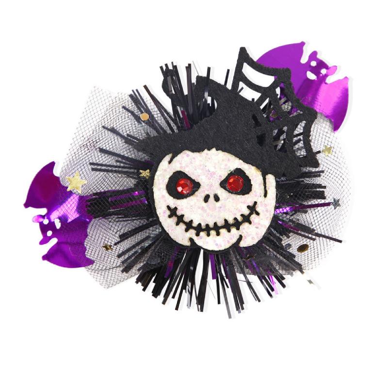 Witch Halloween Hat Pumpkin Ghost Pattern Hair Clip Black Tulle Headwear Party Pumpkin
Witch Halloween Hat Pumpkin Ghost Pattern Hair Clip Black Tulle Headwear Party Pumpkin