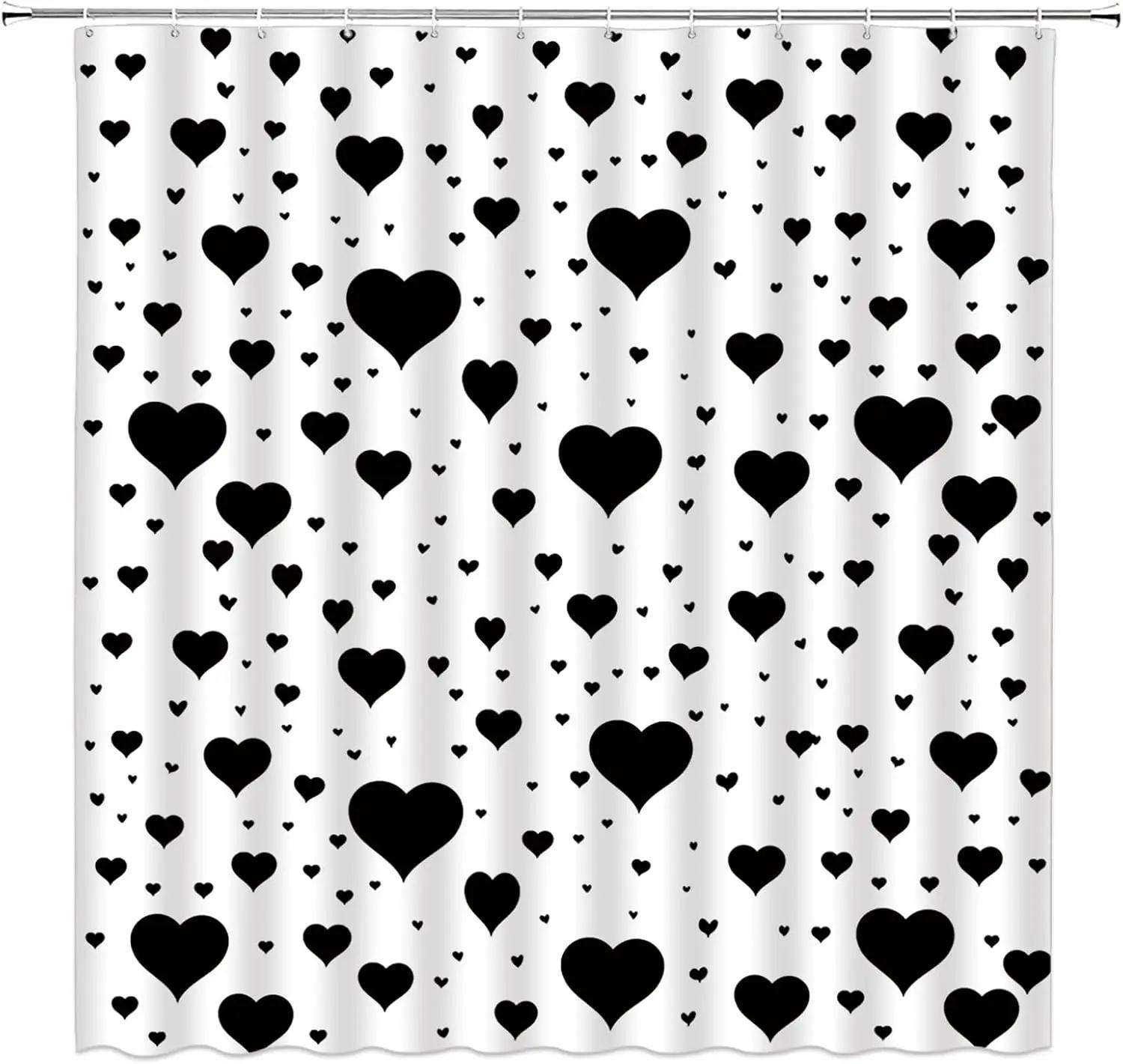 Pink Heart Sweet Love Romantic Women Shower Curtain Modern Valentine S Day Bathroom Home Curtain Decoration With Hook W60H190(CM)-1 Pcs
Pink Heart Sweet Love Romantic Women Shower Curtain Modern Valentine S Day Bathroom Home Curtain Decoration With Hook W60H190(CM)-1 Pcs