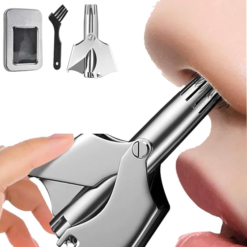 nose hair cutter manual etiquette cutter nose hair trimming rotary No batteries required Does not hurt the nostrils Washable With cleaning brush Comes
nose hair cutter manual etiquette cutter nose hair trimming rotary No batteries required Does not hurt the nostrils Washable With cleaning brush Comes