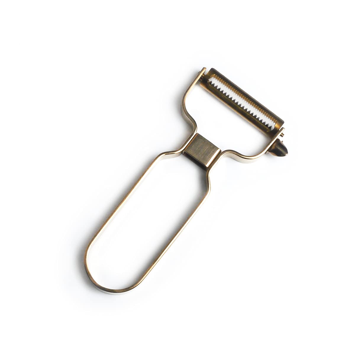 SiTRA Shredding Titanium All Stainless Brown Peeler, Rust-Resistant Coated, Steel, коричневый
SiTRA Shredding Titanium All Stainless Brown Peeler, Rust-Resistant Coated, Steel, коричневый