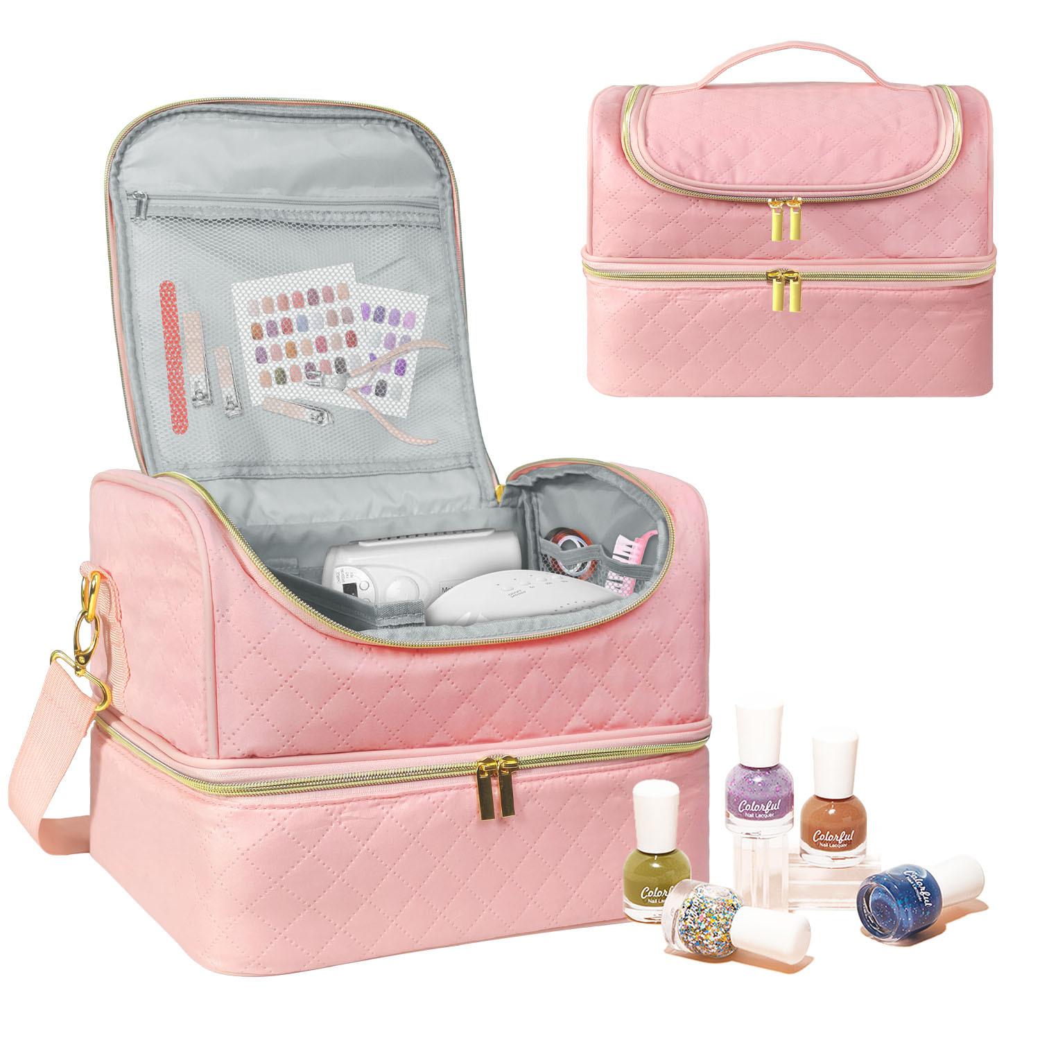 Сумка для хранения 60 флаконов лака для ногтей, сумка для эфирных масел, портативная косметичка для макияжа, набор для ухода за ногтями для нейл-арта, коробка для хранения инструментов для ухода за ногтями ins розовый
Сумка для хранения 60 флаконов лака для ногтей, сумка для эфирных масел, портативная косметичка для макияжа, набор для ухода за ногтями для нейл-арта, коробка для хранения инструментов для ухода за ногтями ins розовый