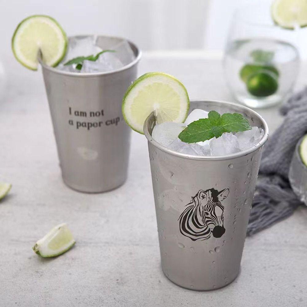 Stainless Steel Drinks Cup Ins Industry Style Cold Water Milk Mugs Drinkware Beer Cups Tea Bar
Stainless Steel Drinks Cup Ins Industry Style Cold Water Milk Mugs Drinkware Beer Cups Tea Bar