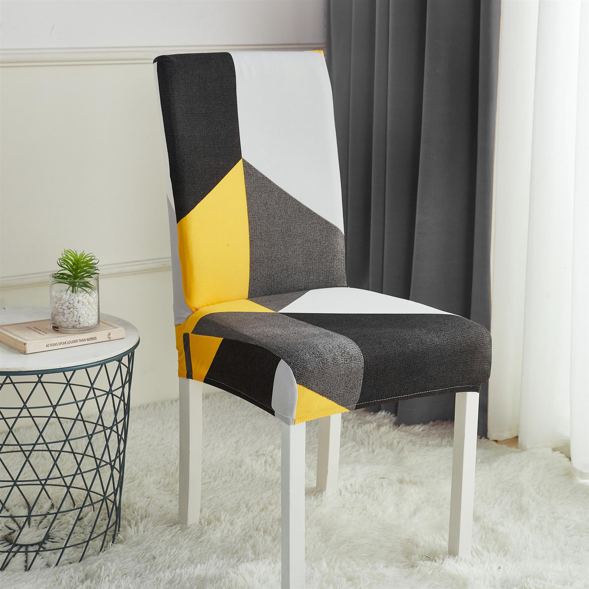 Printed Milk Silk Chair Cover Simple Fabric Wrinkle Resistant Chair Cover Machine Washable Breathable Elastic Dining Seat Cover 1 pc
Printed Milk Silk Chair Cover Simple Fabric Wrinkle Resistant Chair Cover Machine Washable Breathable Elastic Dining Seat Cover 1 pc