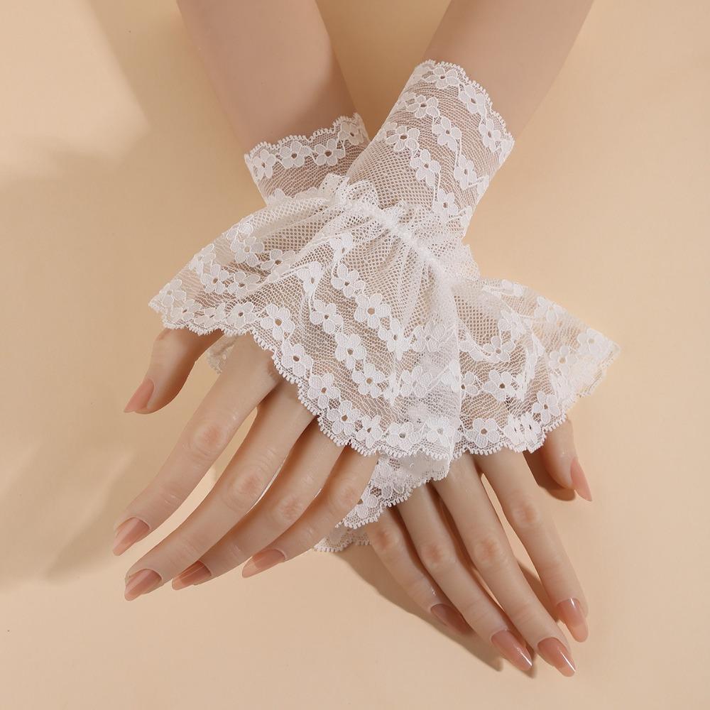 New Embroidery Fake Cuff Detachable White False Sleeve Cuffs Clothing Accessory Nail Art Accessories
New Embroidery Fake Cuff Detachable White False Sleeve Cuffs Clothing Accessory Nail Art Accessories