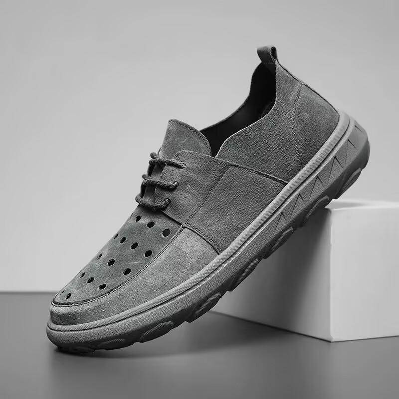 New Arrival Men s All Match Lace Up Suede Leather Causal Shoes Male Flats Moccasins Sports Walking Sneakers 38
New Arrival Men s All Match Lace Up Suede Leather Causal Shoes Male Flats Moccasins Sports Walking Sneakers 38