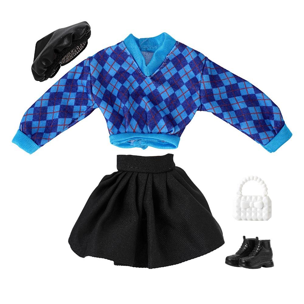 1/6 /30CM/11 Clothes Multicolor Black Short Dress Sweater Skirt Set Accessories Changing Dress Game Mini College Suit синий
1/6 /30CM/11 Clothes Multicolor Black Short Dress Sweater Skirt Set Accessories Changing Dress Game Mini College Suit синий