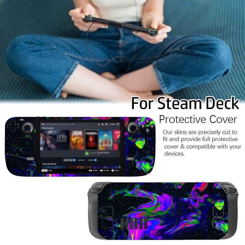 Полный набор для Steam Deck DIY виниловая наклейка для игровой консоли декор скин наклейки
Полный набор для Steam Deck DIY виниловая наклейка для игровой консоли декор скин наклейки