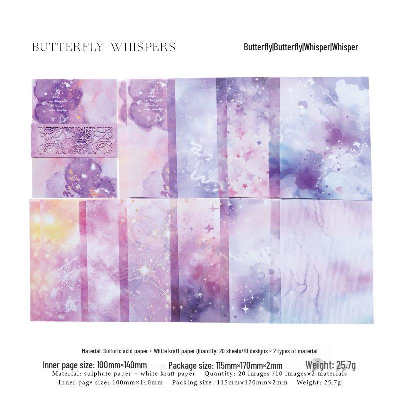 Sugar Poem Two-Tone Watercolor Journal & DIY Deco Paper Set
Sugar Poem Two-Tone Watercolor Journal & DIY Deco Paper Set