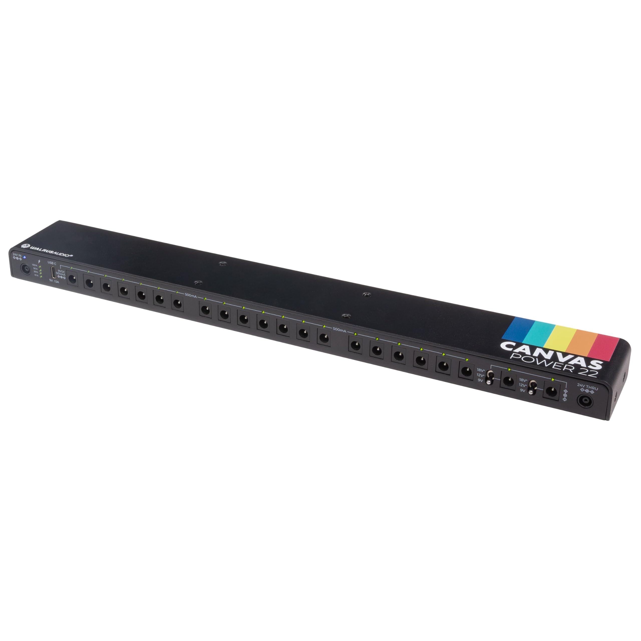 WALRUS AUDIO Canvas Power Supplies Power Supply WAL-CANVPWR22 Power Adapter Included
WALRUS AUDIO Canvas Power Supplies Power Supply WAL-CANVPWR22 Power Adapter Included