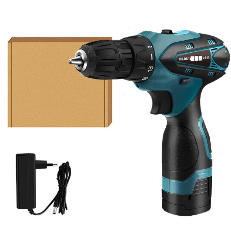 Электрическая беспроводная отвертка 16,8 В, аккумуляторная дрель, беспроводная ударная дрель, ручная дрель, электроинструмент для обустройства дома 【Paper box】 1 battery синий/чёрный
Электрическая беспроводная отвертка 16,8 В, аккумуляторная дрель, беспроводная ударная дрель, ручная дрель, электроинструмент для обустройства дома 【Paper box】 1 battery синий/чёрный