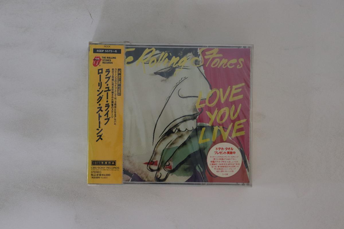 CD ROLLING STONES - Love You Live 40DP55756PROMO CBS/Sony 1989 Japan Obi Rock Used
CD ROLLING STONES - Love You Live 40DP55756PROMO CBS/Sony 1989 Japan Obi Rock Used