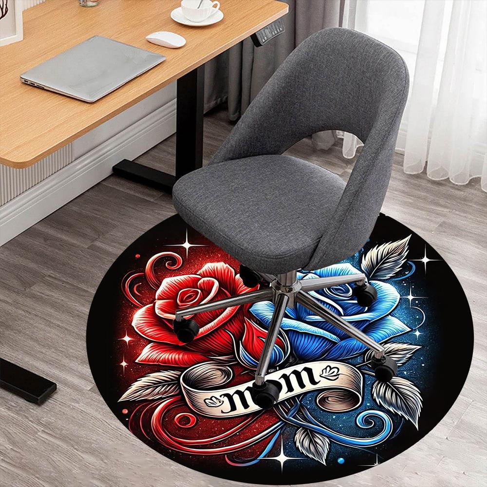 1pc Rose, Mom Round Chair mat Area Rug - Non-Slip, Floor Mat for Office, Bedroom, Ideal home decor Christmas Gift p0811480 80cm
1pc Rose, Mom Round Chair mat Area Rug - Non-Slip, Floor Mat for Office, Bedroom, Ideal home decor Christmas Gift p0811480 80cm