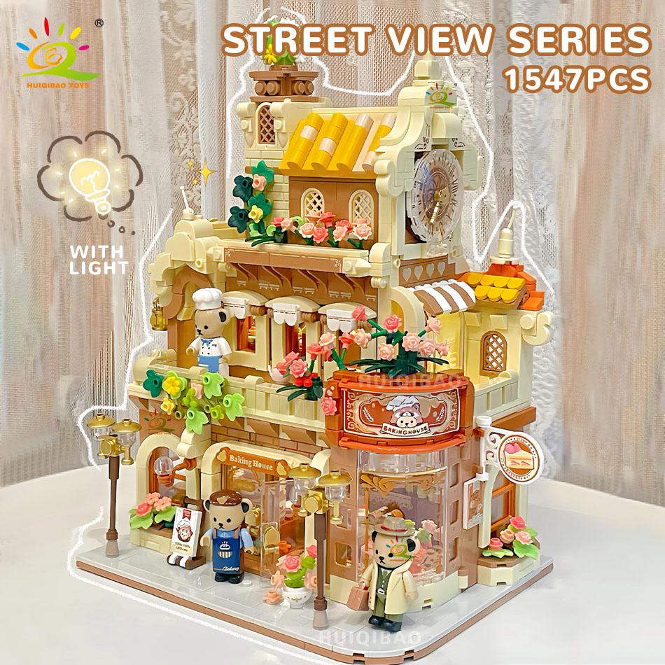 1547PCS French Vintage Bakery Building Blocks City Street View Architecture Model Toy for Kids Creative Bricks
1547PCS French Vintage Bakery Building Blocks City Street View Architecture Model Toy for Kids Creative Bricks