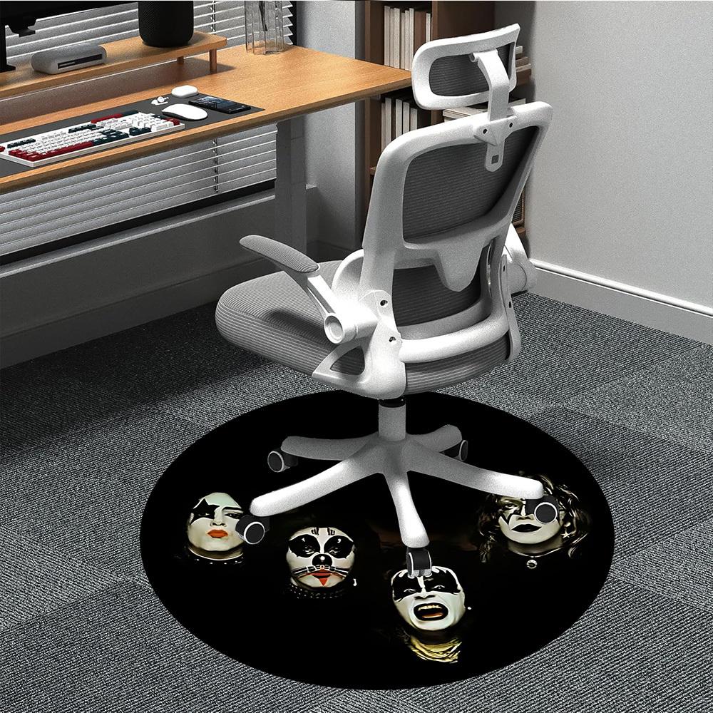 1pc KISS Band Carpet, Round Non-Slip Durable Large Size Office Carpet, Suitable for Office, Beautiful Decoration 80cm
1pc KISS Band Carpet, Round Non-Slip Durable Large Size Office Carpet, Suitable for Office, Beautiful Decoration 80cm