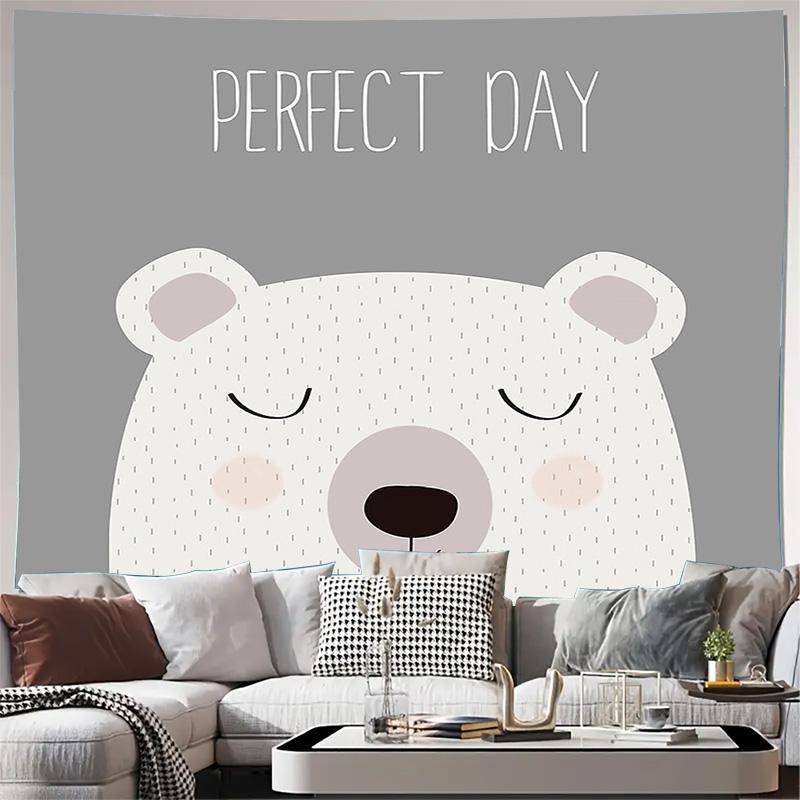 Cute Bear Tapestry Wall Hanging Anime Room Decor Forest Animal Aesthetic Wall Art Home Decor Living Room Bedroom Dorm Decor Gift 74x94cm(29x37in)
Cute Bear Tapestry Wall Hanging Anime Room Decor Forest Animal Aesthetic Wall Art Home Decor Living Room Bedroom Dorm Decor Gift 74x94cm(29x37in)