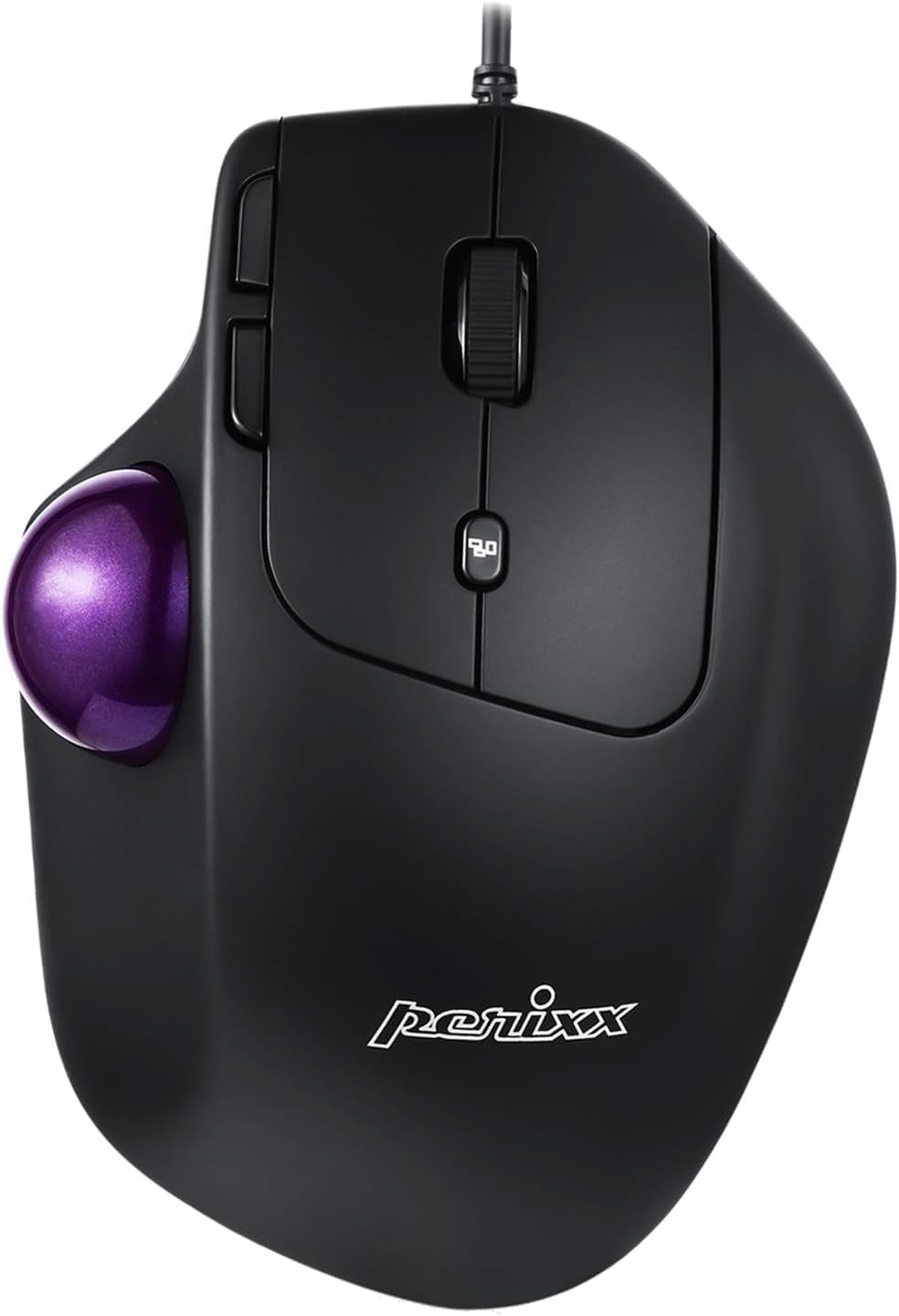 Perix Ergonomic Trackball Mouse Wired USB Tilt Adjustable Equipped with Programmable Buttons 8 Button Type Guaranteed Black PERIMICE-520 [Genuine чорний
Perix Ergonomic Trackball Mouse Wired USB Tilt Adjustable Equipped with Programmable Buttons 8 Button Type Guaranteed Black PERIMICE-520 [Genuine чорний