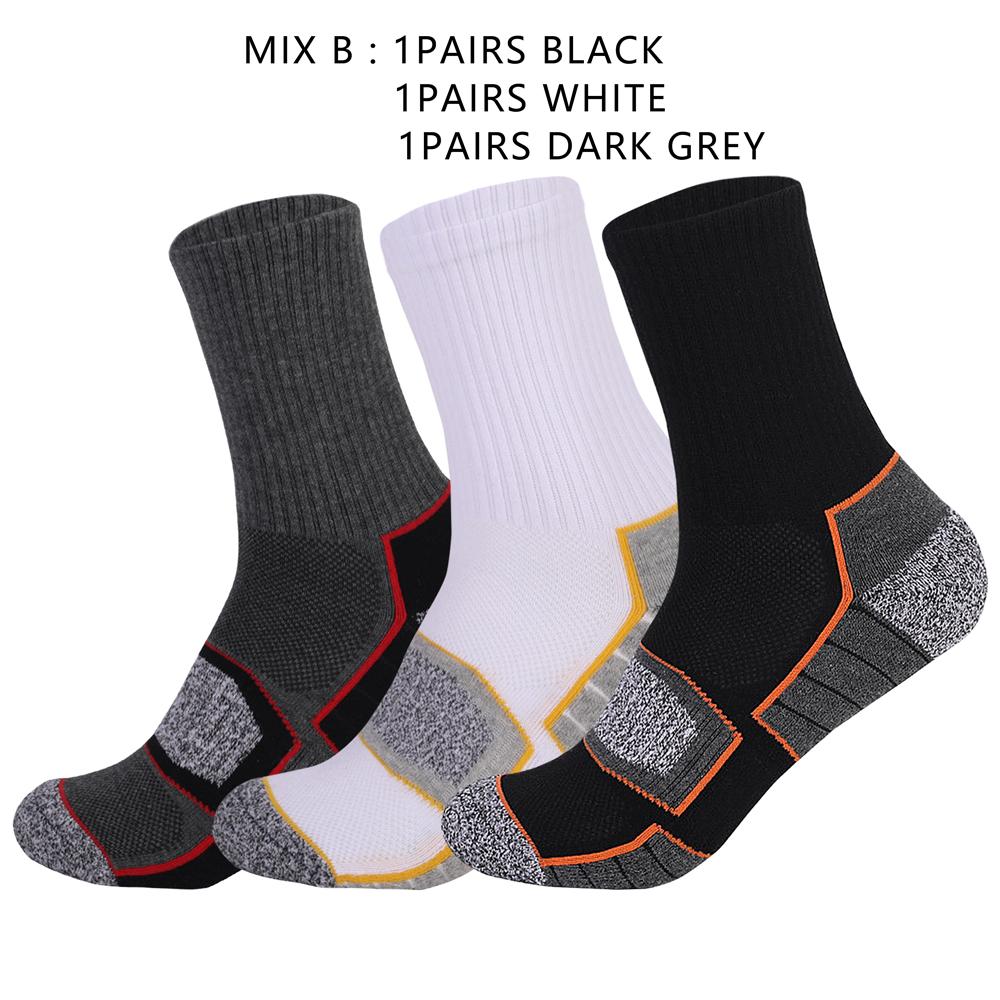 3 пары унисекс утолщенных носков для бега и велоспорта, нескользящие носки для футбола и велоспорта, мужские носки EU35-50 M
3 пары унисекс утолщенных носков для бега и велоспорта, нескользящие носки для футбола и велоспорта, мужские носки EU35-50 M