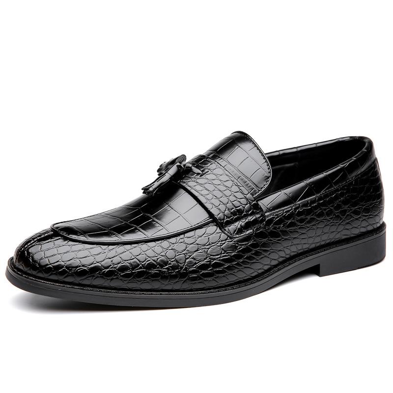 Designer Fashion New Men Pointed Tassels Patent Leather Dress Casual Shoes Gentleman Loafers Wedding Dress Homecoming Footwear 38 чорний
Designer Fashion New Men Pointed Tassels Patent Leather Dress Casual Shoes Gentleman Loafers Wedding Dress Homecoming Footwear 38 чорний