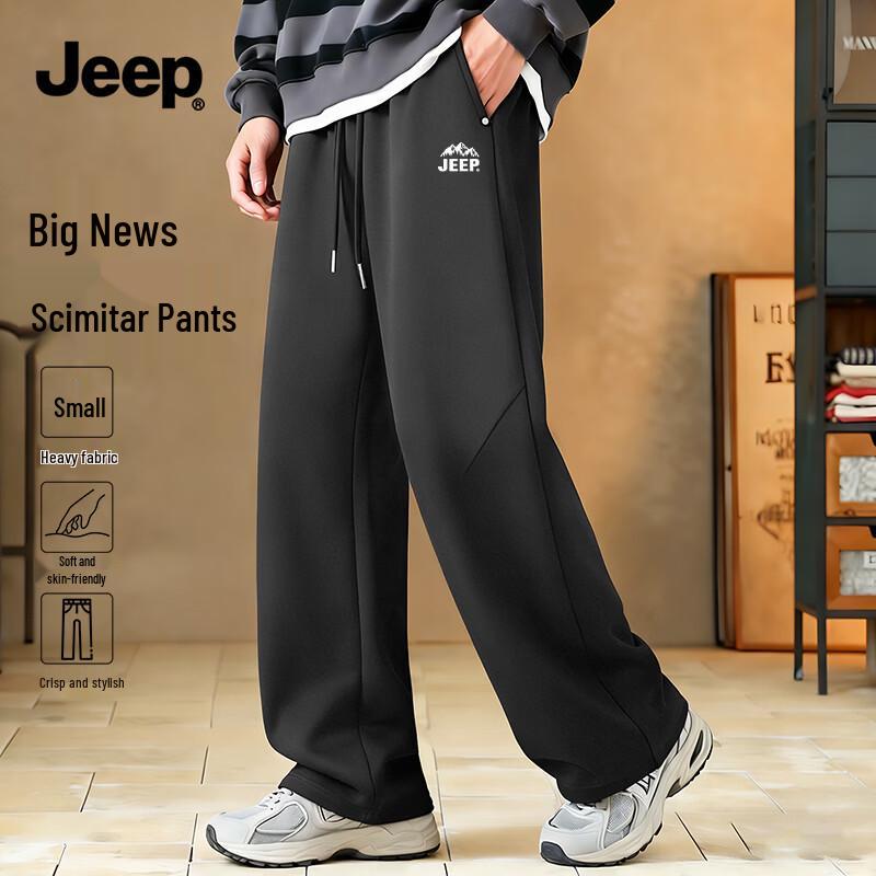 JEEP Men s Spring Wide-Leg Casual Sweatpants M
JEEP Men s Spring Wide-Leg Casual Sweatpants M