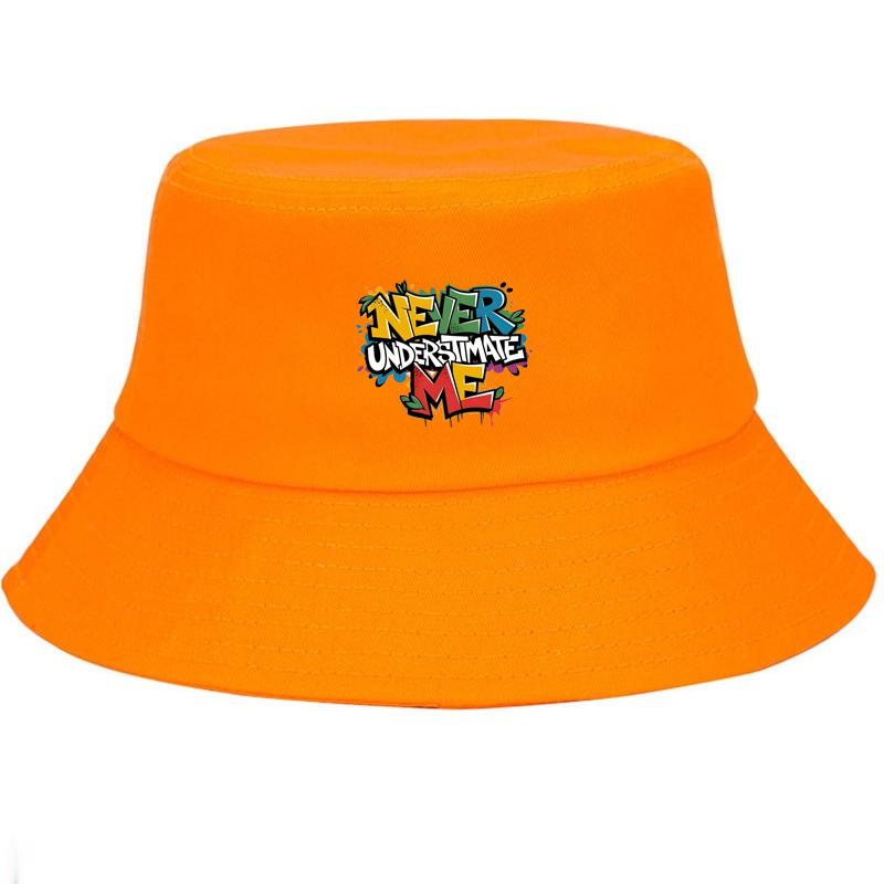 Bucket Hat Cotton Fisherman Hat for Women Men Sun Protection Outdoor Casual Confident Style Breathable Sun Hat Motivational Sign помаранчевий
Bucket Hat Cotton Fisherman Hat for Women Men Sun Protection Outdoor Casual Confident Style Breathable Sun Hat Motivational Sign помаранчевий