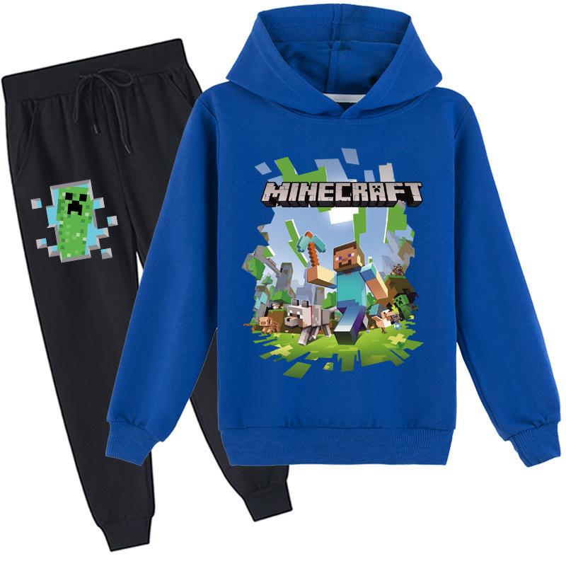 Детский повседневный худи-комплект на игровую тематику – Толстовка нового стиля для мальчиков и девочек 130 cm чёрный/синий
Детский повседневный худи-комплект на игровую тематику – Толстовка нового стиля для мальчиков и девочек 130 cm чёрный/синий