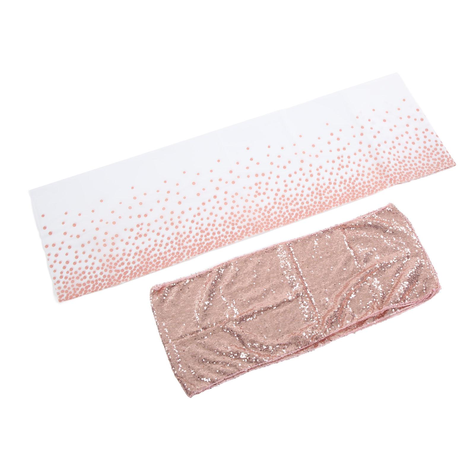Rose Gold Dot Party Table Cloths 54x108in Waterproof Elegant Rectangle White Table Covers for Parties Weddings Dinners
Rose Gold Dot Party Table Cloths 54x108in Waterproof Elegant Rectangle White Table Covers for Parties Weddings Dinners