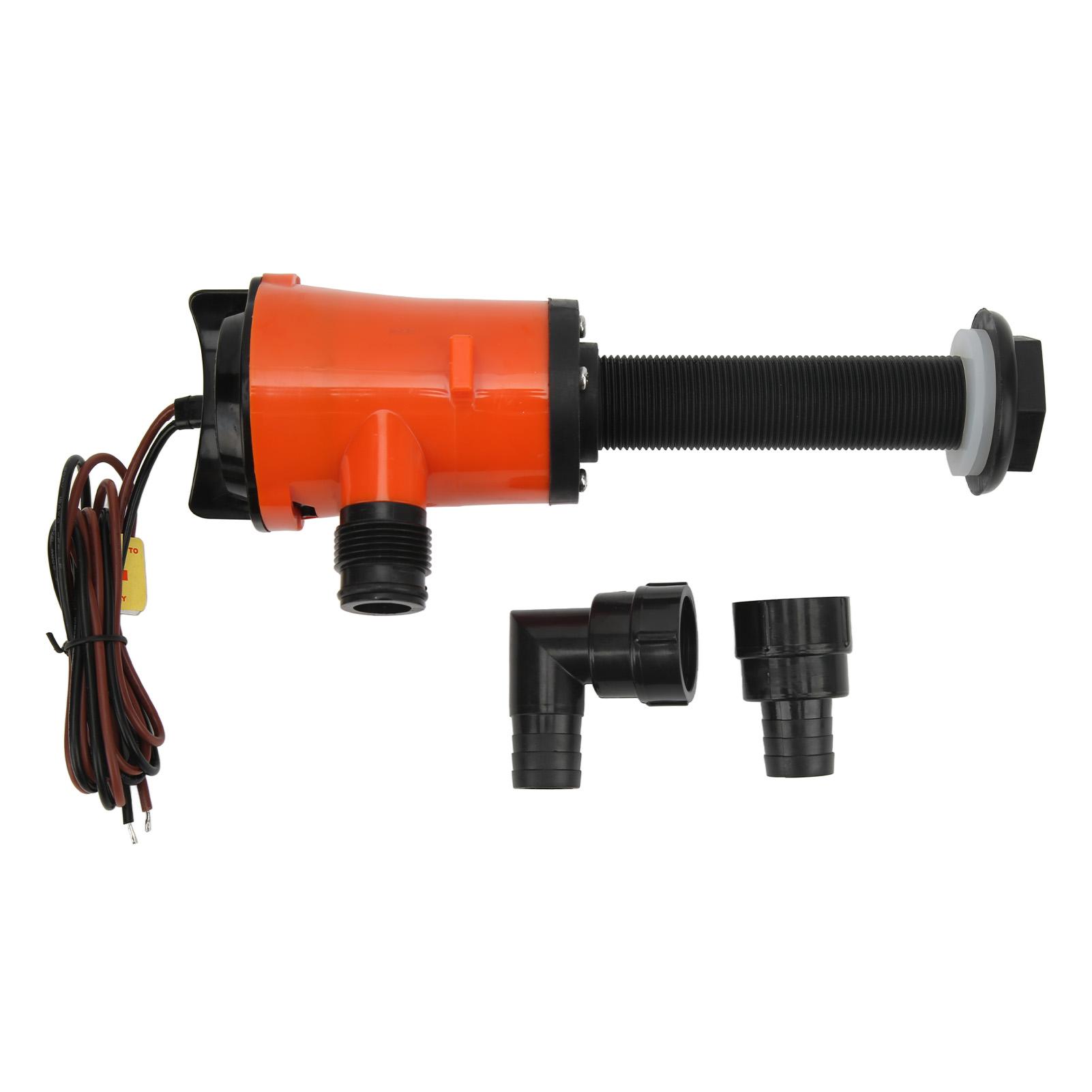 Aerator Livewell Pump 800GPH 12V 4.0A Portable Submersible Fish Tank Pump for Boat Marine
Aerator Livewell Pump 800GPH 12V 4.0A Portable Submersible Fish Tank Pump for Boat Marine