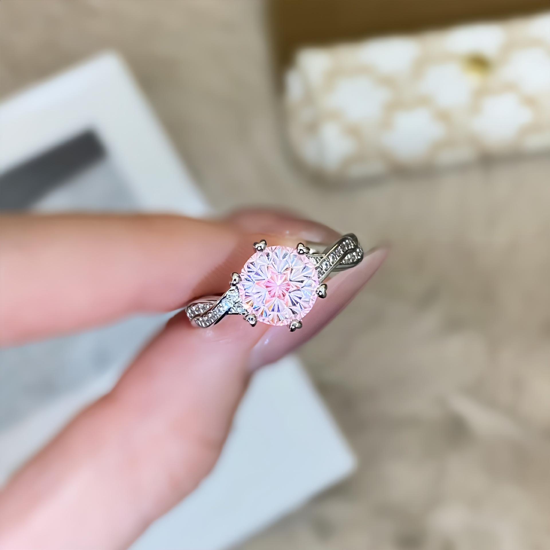 Influencer Livestream Paraiba Fireworks Cut Six-Prong Ring with Sparkling Colored Gem and High-Carbon Diamond Inlay. Adjustable Open Size
Influencer Livestream Paraiba Fireworks Cut Six-Prong Ring with Sparkling Colored Gem and High-Carbon Diamond Inlay. Adjustable Open Size