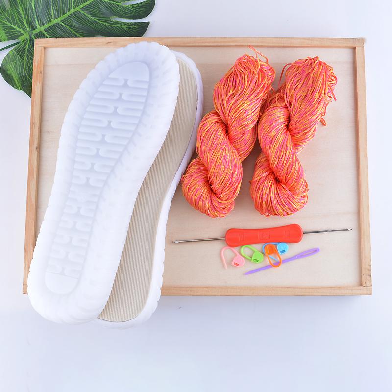 Літня прохолода DIY Hook Soles Hook Line Anti-kick Soft Bottom Soles + Hollow Line Slippers Sandals DIY Hand-That Shoes Material 39
Літня прохолода DIY Hook Soles Hook Line Anti-kick Soft Bottom Soles + Hollow Line Slippers Sandals DIY Hand-That Shoes Material 39