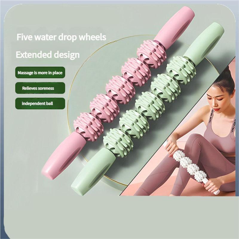 Deep Tissue Massage Roller Multi-Wheel Muscle Relief Tool for Back Neck Legs Portable Fitness Recovery Stick Home Gym Massager with Textured Surface 4 wheels рожевий
Deep Tissue Massage Roller Multi-Wheel Muscle Relief Tool for Back Neck Legs Portable Fitness Recovery Stick Home Gym Massager with Textured Surface 4 wheels рожевий