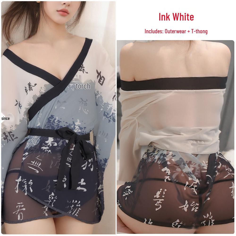 Японское кимоно-нижнее белье - Соблазнительная шифоновая ночная сорочка для женщин One Size
Японское кимоно-нижнее белье - Соблазнительная шифоновая ночная сорочка для женщин One Size