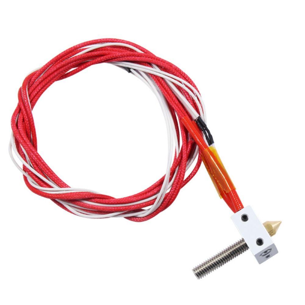 30mm A8 Throat Tubing MK8 Hot End Extruder Nozzle Kit Aluminum Heater Block Extruder Brass Kits
30mm A8 Throat Tubing MK8 Hot End Extruder Nozzle Kit Aluminum Heater Block Extruder Brass Kits