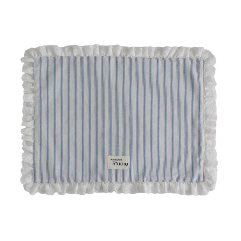 1Pcs Cute Table Decor 35X45Cm Blue White Stripe Lace Ruffle Placemat For Kitchen Dining Room Breakfast Party Napkin Sky Blue
1Pcs Cute Table Decor 35X45Cm Blue White Stripe Lace Ruffle Placemat For Kitchen Dining Room Breakfast Party Napkin Sky Blue