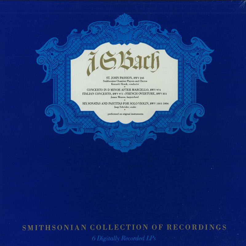 LP Record JOHANN SEBASTIAN BACH - Saint John Passion BWV 245 N038 The Smithsonian 1990 US Classical
LP Record JOHANN SEBASTIAN BACH - Saint John Passion BWV 245 N038 The Smithsonian 1990 US Classical