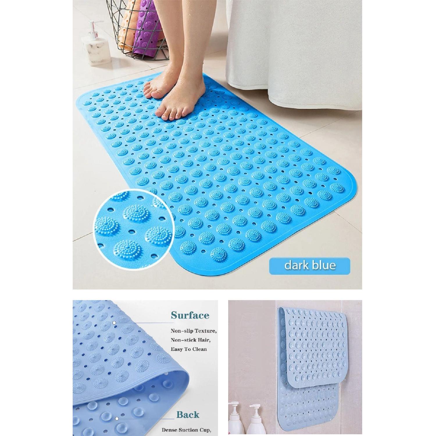 Massage Bathroom Shower Non-slip Mat Shower Cabin Mat With Silicone Suction Cup. Anti-slip Foot 40*80cm синий
Massage Bathroom Shower Non-slip Mat Shower Cabin Mat With Silicone Suction Cup. Anti-slip Foot 40*80cm синий