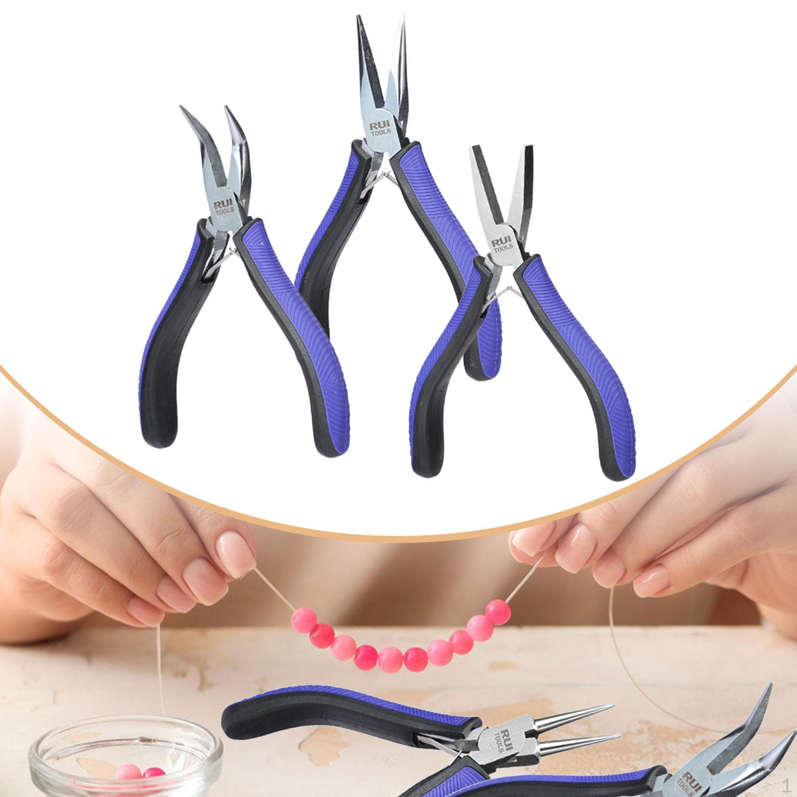 Bail Making Pliers, Jewelry Wire Grinding Tool, High Strength, Style B
Bail Making Pliers, Jewelry Wire Grinding Tool, High Strength, Style B